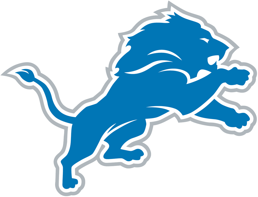 Detroit Lions logos iron-ons